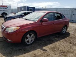 Hyundai Elantra salvage cars for sale: 2010 Hyundai Elantra Blue