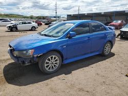 Salvage cars for sale from Copart Colorado Springs, CO: 2010 Mitsubishi Lancer ES/ES Sport