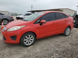 Salvage cars for sale at Temple, TX auction: 2013 Ford Fiesta SE