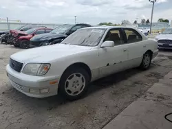 Salvage cars for sale from Copart Dyer, IN: 2000 Lexus LS 400