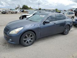 Salvage cars for sale at Nampa, ID auction: 2010 Infiniti G37