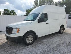 Salvage cars for sale from Copart Baltimore, MD: 2014 Nissan NV 2500