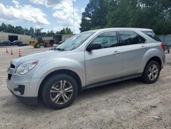 Salvage cars for sale at Knightdale, NC auction: 2013 Chevrolet Equinox LS