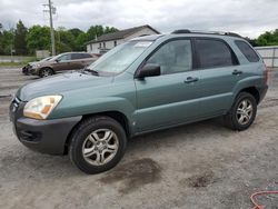 Salvage cars for sale at York Haven, PA auction: 2007 KIA Sportage EX