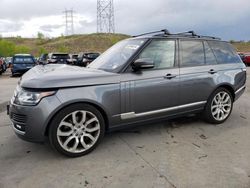 Land Rover Range Rover hse salvage cars for sale: 2016 Land Rover Range Rover HSE