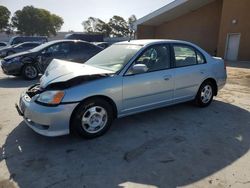 Honda Civic Hybrid salvage cars for sale: 2003 Honda Civic Hybrid