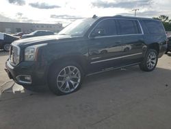 Salvage cars for sale from Copart Wilmer, TX: 2015 GMC Yukon XL Denali