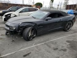 Chevrolet Camaro lt salvage cars for sale: 2015 Chevrolet Camaro LT