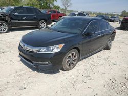 Salvage cars for sale at Cicero, IN auction: 2016 Honda Accord EX