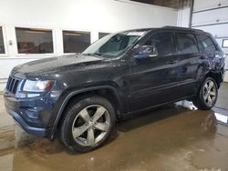 Salvage cars for sale from Copart Blaine, MN: 2014 Jeep Grand Cherokee Limited