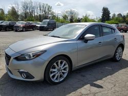 Salvage cars for sale from Copart Portland, OR: 2016 Mazda 3 Grand Touring