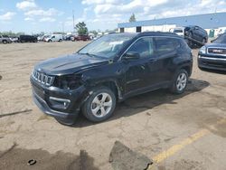 Vehiculos salvage en venta de Copart Woodhaven, MI: 2017 Jeep Compass Latitude
