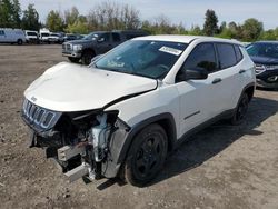 Jeep Compass Sport salvage cars for sale: 2019 Jeep Compass Sport