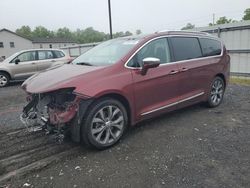 Vehiculos salvage en venta de Copart York Haven, PA: 2018 Chrysler Pacifica Limited