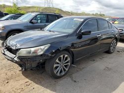 Salvage cars for sale at Littleton, CO auction: 2014 Honda Accord Sport