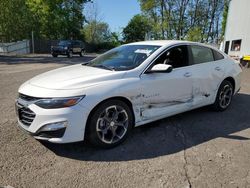 Salvage cars for sale at Portland, OR auction: 2024 Chevrolet Malibu LT