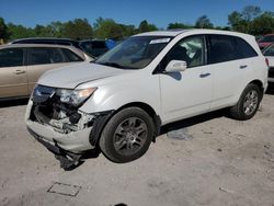 Salvage cars for sale from Copart Madisonville, TN: 2008 Acura MDX Technology