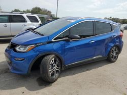 Salvage cars for sale from Copart Orlando, FL: 2018 Chevrolet Bolt EV Premier