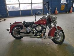 Salvage motorcycles for sale at Indianapolis, IN auction: 1994 Harley-Davidson Flstc
