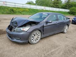 Salvage cars for sale at Davison, MI auction: 2014 Honda Accord EX