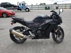 Salvage motorcycles for sale at Dunn, NC auction: 2015 Honda CBR300 R
