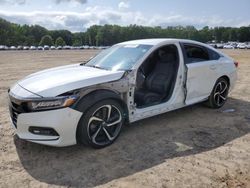 Salvage cars for sale at Conway, AR auction: 2018 Honda Accord Sport