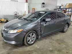 Salvage cars for sale from Copart Lufkin, TX: 2012 Honda Civic LX