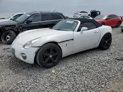 Salvage cars for sale from Copart Earlington, KY: 2008 Pontiac Solstice