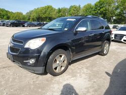 Salvage cars for sale at North Billerica, MA auction: 2012 Chevrolet Equinox LTZ