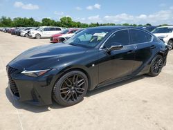 Salvage cars for sale from Copart Wilmer, TX: 2021 Lexus IS 350 F-Sport