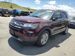 Salvage cars for sale at Littleton, CO auction: 2018 Ford Explorer XLT