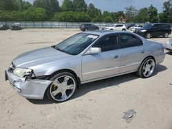Salvage cars for sale at Hampton, VA auction: 2002 Acura 3.2TL TYPE-S