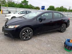 Salvage cars for sale from Copart Walton, KY: 2013 Honda Civic EX