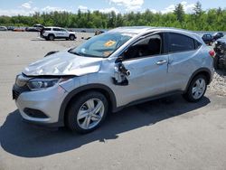 Salvage cars for sale at Windham, ME auction: 2019 Honda HR-V EX