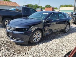 Salvage cars for sale from Copart Columbus, OH: 2019 Chevrolet Impala LT