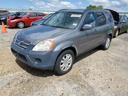 Salvage cars for sale at Mcfarland, WI auction: 2006 Honda CR-V SE