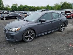 Salvage cars for sale at Grantville, PA auction: 2018 Subaru Impreza Sport