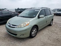 Salvage cars for sale at Houston, TX auction: 2006 Toyota Sienna XLE