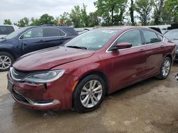 Chrysler 200 Limited salvage cars for sale: 2015 Chrysler 200 Limited