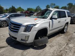 Cadillac Escalade salvage cars for sale: 2017 Cadillac Escalade Premium Luxury