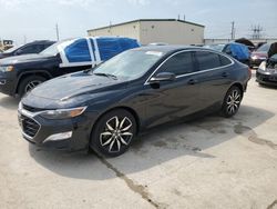 Salvage cars for sale at Haslet, TX auction: 2020 Chevrolet Malibu RS