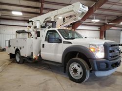 Salvage trucks for sale at Lansing, MI auction: 2013 Ford F550 Super Duty