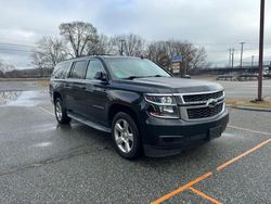 Salvage cars for sale at North Billerica, MA auction: 2015 Chevrolet Suburban K1500 LT