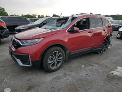 Salvage cars for sale at Cahokia Heights, IL auction: 2022 Honda CR-V EX