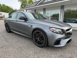 Salvage cars for sale at North Billerica, MA auction: 2018 Mercedes-Benz E 63 AMG-S