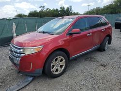 Salvage cars for sale at Riverview, FL auction: 2011 Ford Edge SEL