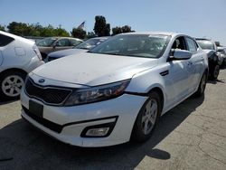 Salvage cars for sale at Martinez, CA auction: 2014 KIA Optima LX