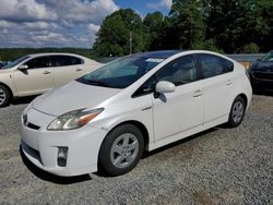 Salvage cars for sale from Copart Concord, NC: 2010 Toyota Prius