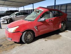 Salvage cars for sale from Copart Anthony, TX: 2008 Ford Focus SE