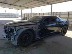 Salvage cars for sale at Anthony, TX auction: 2015 Chevrolet Camaro LS